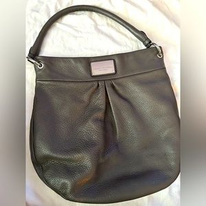 Marc by Marc Jacobs Hobo Classic Q Hillier Pebbled Leather Cross Body Bag